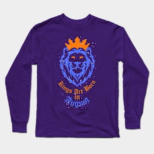 Vintage Kings Birthday in August Essential Gift T-Shirt Long Sleeve T-Shirt